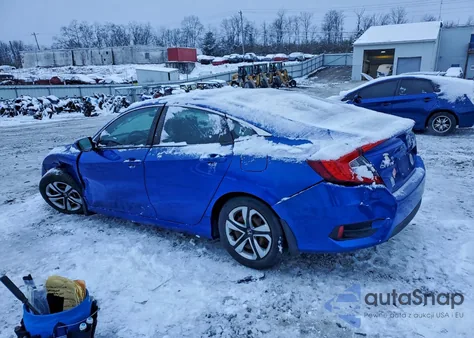 2017 Honda Civic Lx from USA, damaged, VIN 2HGFC2F57HH564690